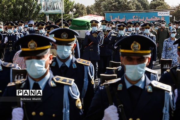 تشییع پیکر امیر سرتیپ دوم خلبان  منوچهر محققی