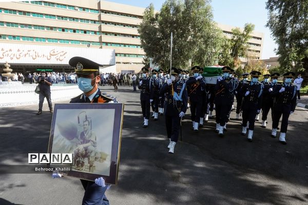 تشییع پیکر امیر سرتیپ دوم خلبان  منوچهر محققی