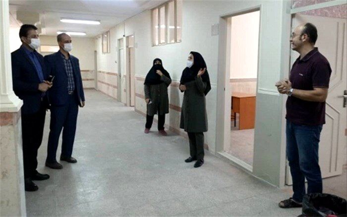 بازدید رئیس اداره آموزش و پرورش استثنایی  البرز از مدارس