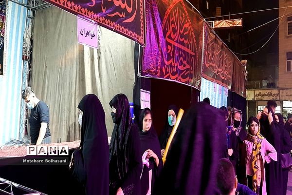 برپایی موکب احباب، به مناسبت رحلت پیامبر (ص) در منطقه ۱۴