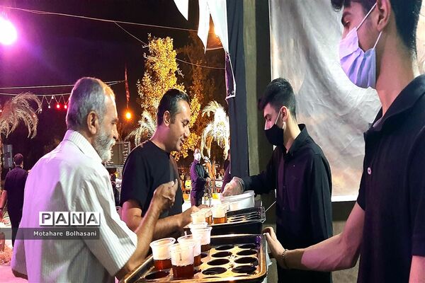 برپایی موکب احباب، به مناسبت رحلت پیامبر (ص) در منطقه ۱۴