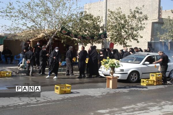 مراسم پیاده‌روی به مناسبت ۲۸ صفر در مهردشت ابرکوه