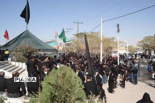 مراسم پیاده‌روی به مناسبت ۲۸ صفر در مهردشت ابرکوه