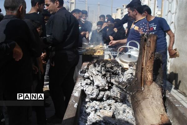 مراسم پیاده‌روی به مناسبت ۲۸ صفر در مهردشت ابرکوه