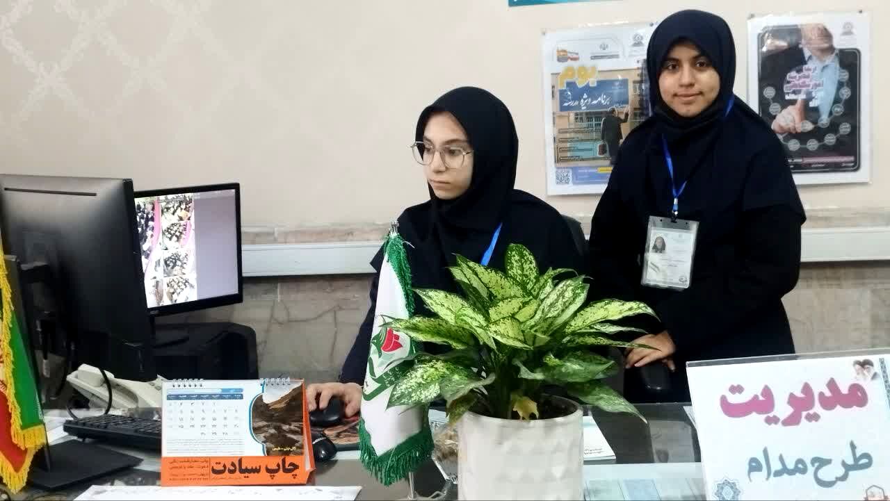 اجرای طرح مدام در دبیرستان شاهد تکتم ناحیه ۳