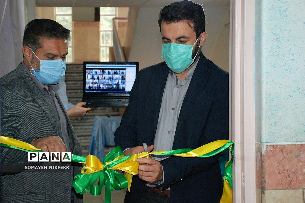 آیین افتتاح اتاق بهداشت درسه دبستان ناحیه یک ری، به مناسبت هفته سلامت