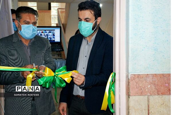 آیین افتتاح اتاق بهداشت درسه دبستان ناحیه یک ری، به مناسبت هفته سلامت