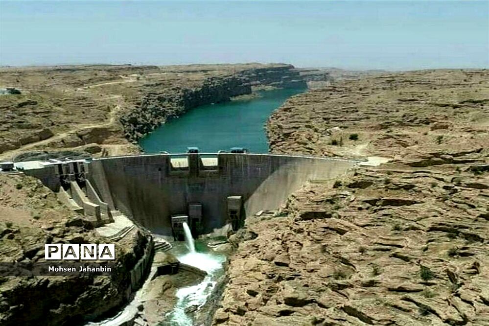 سد مخزنی رئیس‌ علی دلواری در بخش شبانکاره استان بوشهر