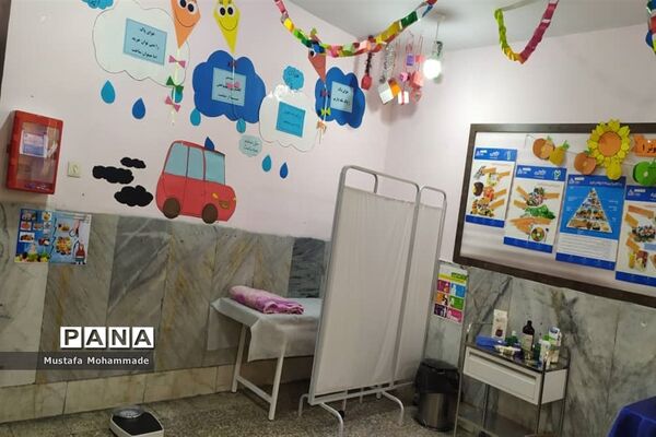 افتتاح اتاق بهداشت دبستان کوثر در ملارد