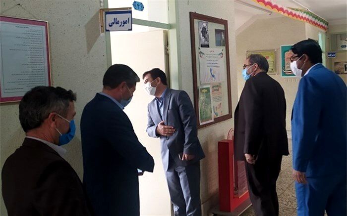 بازدید سرزده مدیرکل آموزش و پرورش استان از اداره آموزش و پرورش شهرستان سلطانیه