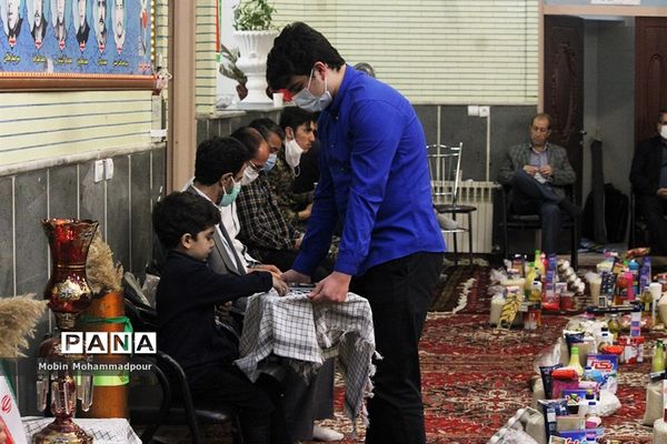 رزمایش کمک‌های مومنانه در مسجد عباسیه تبریز