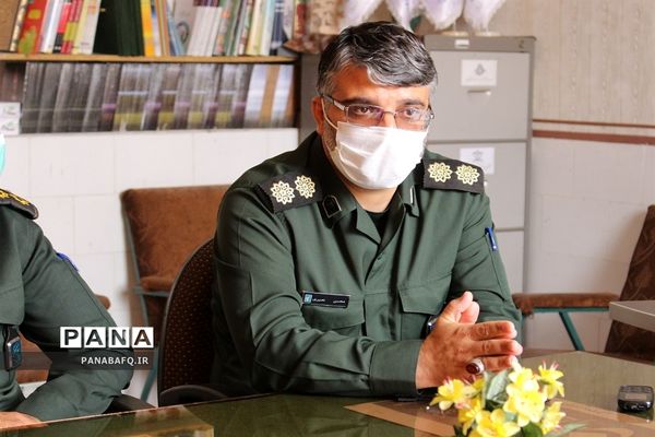بازدید فرمانده سپاه بافق از دفتر خبرگزاری پانا این شهرستان