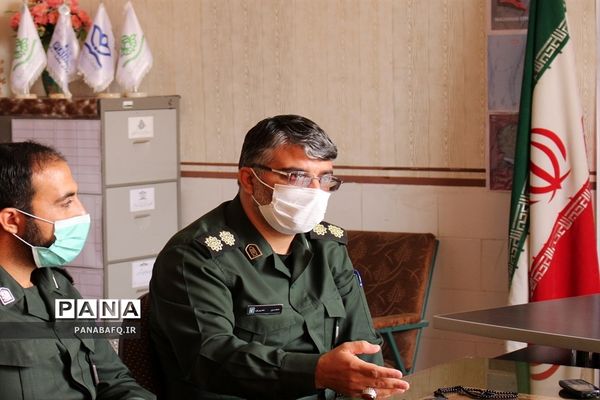بازدید فرمانده سپاه بافق از دفتر خبرگزاری پانا این شهرستان
