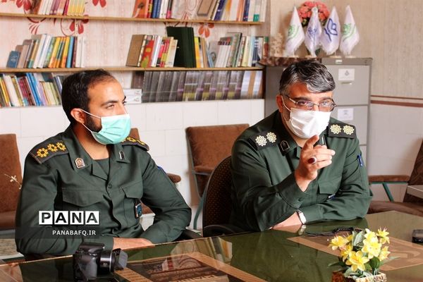 بازدید فرمانده سپاه بافق از دفتر خبرگزاری پانا این شهرستان