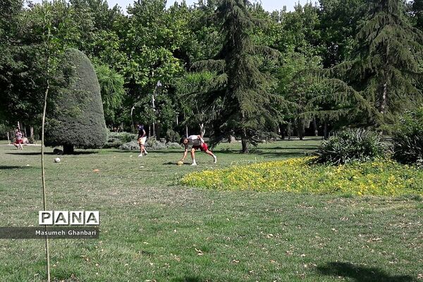 حال و هوای بوستان‌ها در ایام تمدید وضعیت قرمز کرونایی