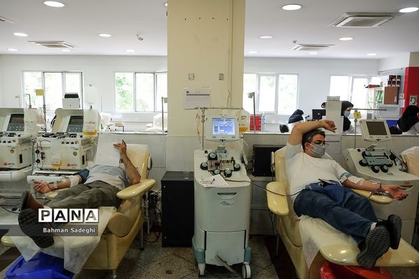 اهدای خون در ماه ضیافت الهی