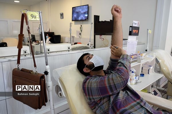 اهدای خون در ماه ضیافت الهی