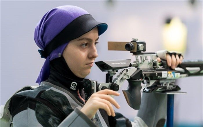 تیراندازی جایزه بزرگ کرواسی؛ دختر ایرانی به مدال نقره رسید