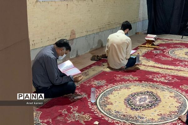 مراسم احیای شب های قدر در شهرستان امیدیه و میانکوه