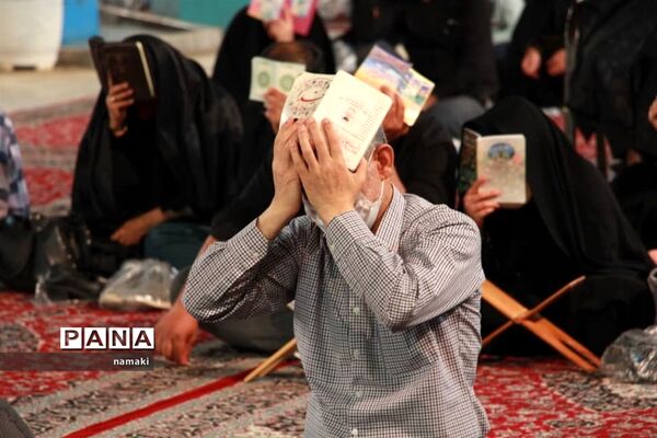 برگزاری شب قدر در حرم حضرت محمد هلال بن علی آران و بیدگل