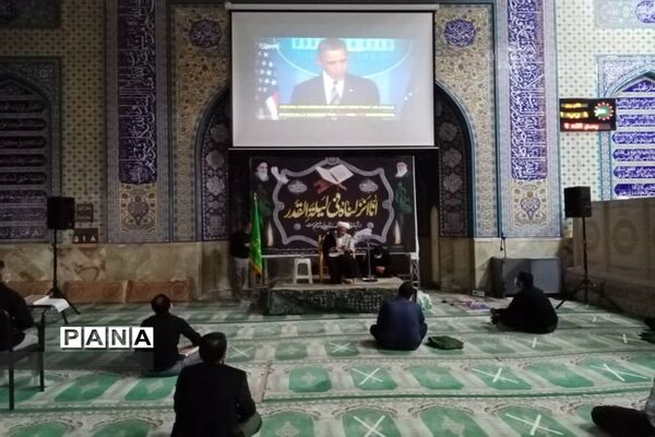 احیای شب نوزدهم ماه مبارک رمضان درمسجد جامع مشکین دشت کرج