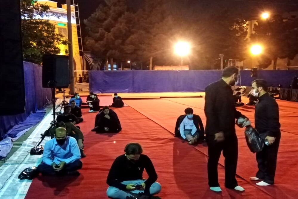 احیای شب نوزدهم ماه مبارک رمضان درمسجد جامع مشکین دشت کرج