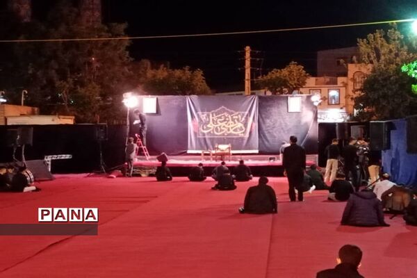 احیای شب نوزدهم ماه مبارک رمضان درمسجد جامع مشکین دشت کرج