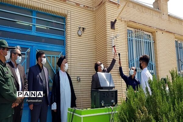 آیین نواختن  زنگ «سپاس معلم»  در مدارس خراسان شمالی
