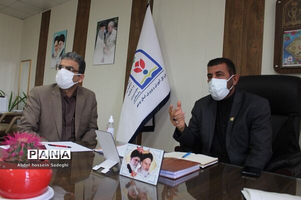 جلسه هفتگی میز شهرستان‌ها و مناطق معاونت پرورشی و فرهنگی آموزش و پرورش استان بوشهر