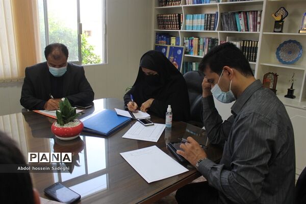 جلسه هفتگی میز شهرستان‌ها و مناطق معاونت پرورشی و فرهنگی آموزش و پرورش استان بوشهر