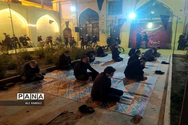 مراسم شب های قدر در مسجد ولیعصر هیات فاطمیون زنجان