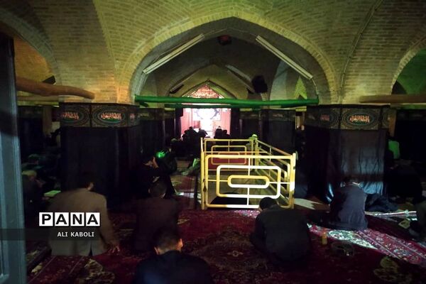 مراسم شب های قدر در مسجد ولیعصر هیات فاطمیون زنجان