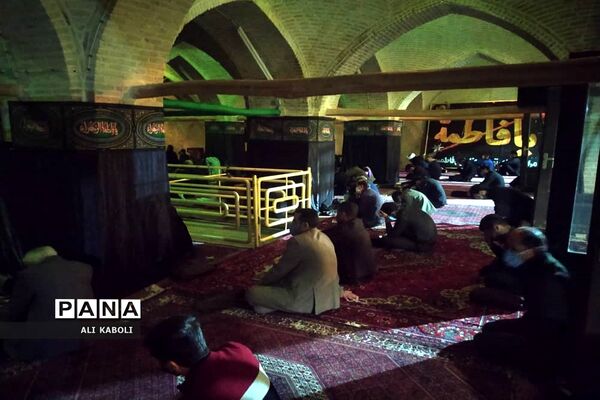 مراسم شب های قدر در مسجد ولیعصر هیات فاطمیون زنجان