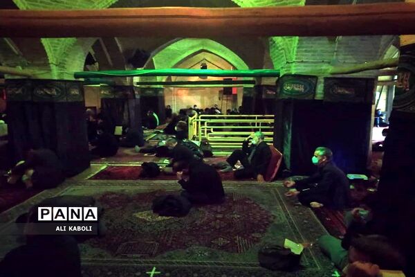 مراسم شب های قدر در مسجد ولیعصر هیات فاطمیون زنجان
