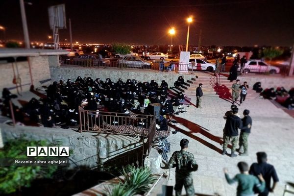 مراسم گرامیداشت شهیدان تازه تفحص شده درشهرستان رباط کریم