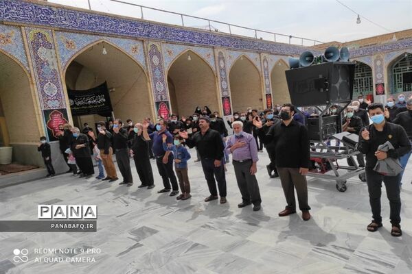 اقامه عزای شهادت مولی الموحدین در شهر دارالشجاعه بافق