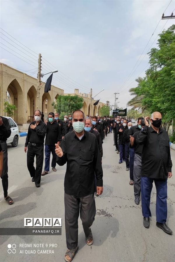 اقامه عزای شهادت مولی الموحدین در شهر دارالشجاعه بافق