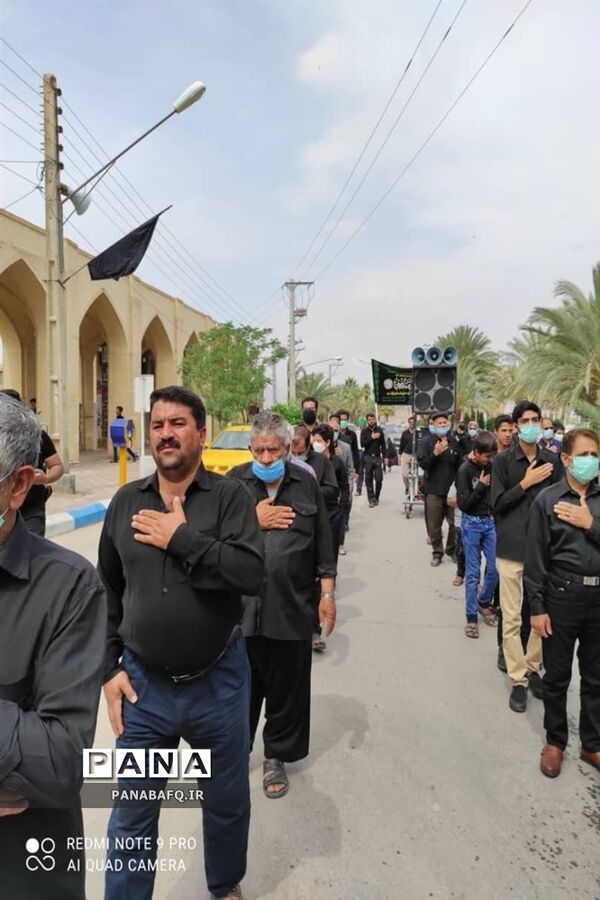 اقامه عزای شهادت مولی الموحدین در شهر دارالشجاعه بافق