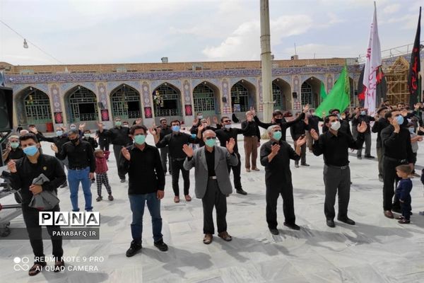 اقامه عزای شهادت مولی الموحدین در شهر دارالشجاعه بافق