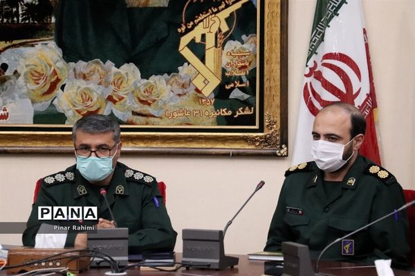 برگزاری نشست خبری مسئول سازمان بسیج سازندگی سپاه عاشورا آذربایجان شرقی