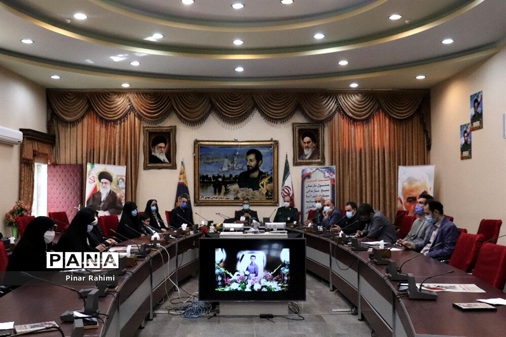برگزاری نشست خبری مسئول سازمان بسیج سازندگی سپاه عاشورا آذربایجان شرقی