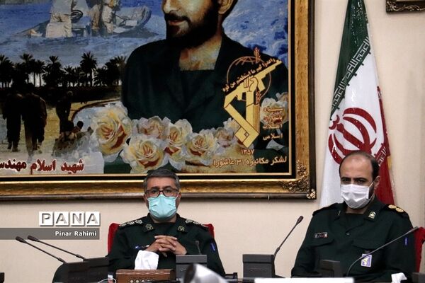 برگزاری نشست خبری مسئول سازمان بسیج سازندگی سپاه عاشورا آذربایجان شرقی
