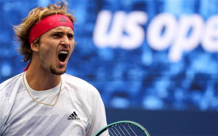 تنیس اوپن مادرید؛ زورف به حریف ژاپنی درس تنیس داد