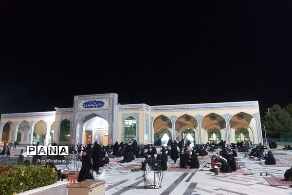 مراسم شب بیست و سوم ماه رمضان در زیارتگاه شهید مدرس کاشمر
