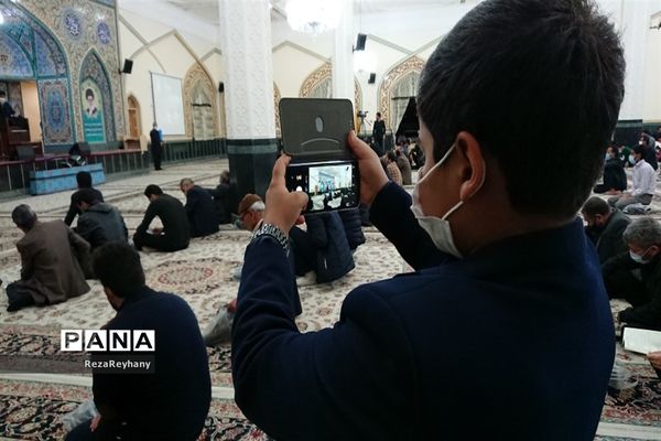 مراسم شب بیست و سوم ماه رمضان در زیارتگاه شهید مدرس کاشمر