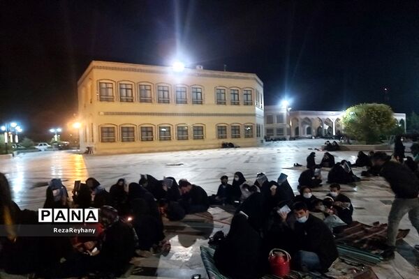 مراسم شب بیست و سوم ماه رمضان در زیارتگاه شهید مدرس کاشمر