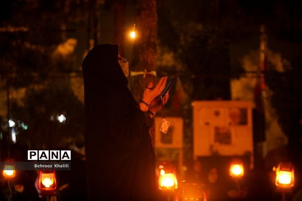 احیای شب بیست و سوم ماه رمضان در بهشت زهرا