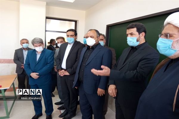 آیین افتتاح مجتمع آموزشی شهید فخری زاده قاین