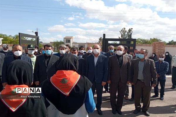 آیین افتتاح مجتمع آموزشی شهید فخری زاده قاین