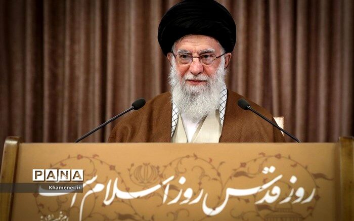 سخنرانی رهبر انقلاب به مناسبت روز قدس تا ساعاتی دیگر